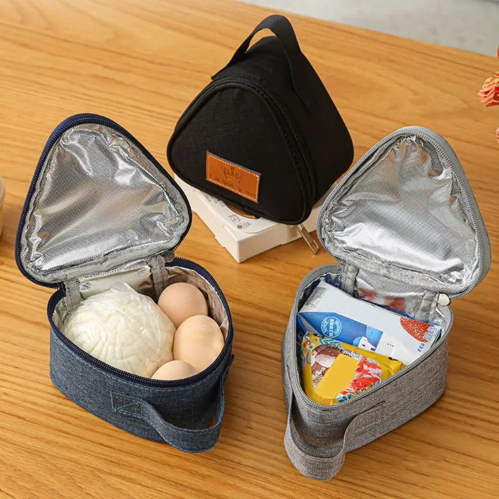 Triangular Insulated Lunch Bag | Aluminum Foil Thermal Tote