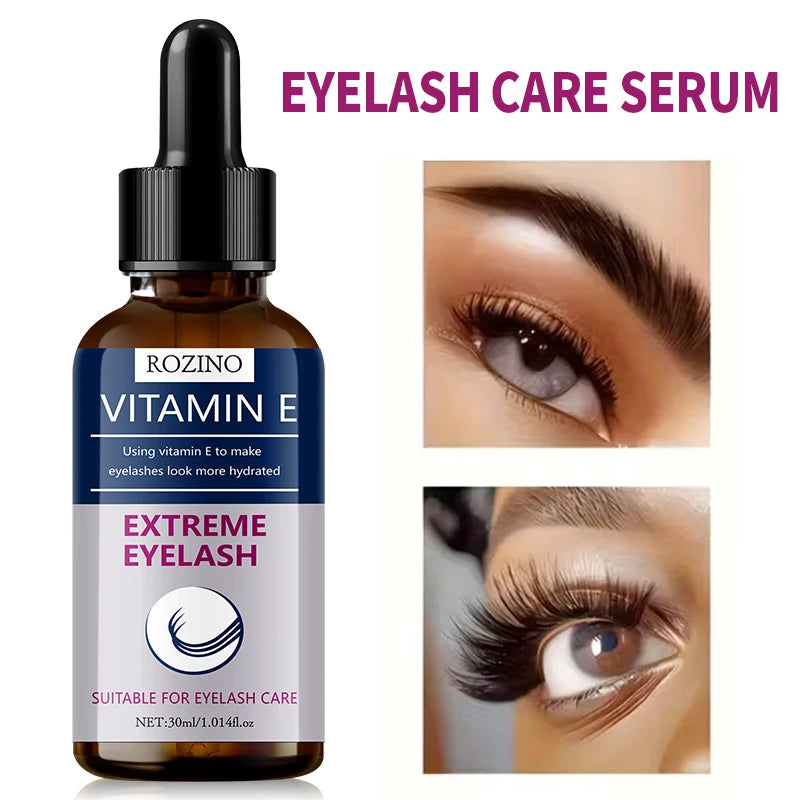 ROZINO Vitamin E Eyelash & Eyebrow Nourishing Serum Oil