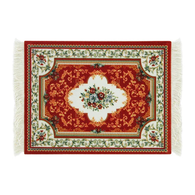 Persian Carpet Mouse Pad – Anti-Slip Rubber Gaming Mat 18×26cm
