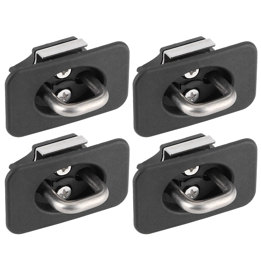 4-Pack Truck Bed Tie Down Anchor Hooks – 1000 lb Capacity