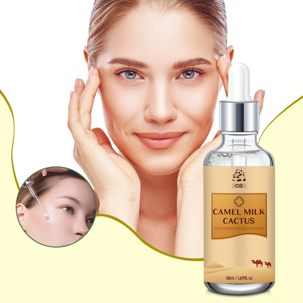 Camel Milk Face Serum | Hyaluronic Acid, Purslane & Collagen