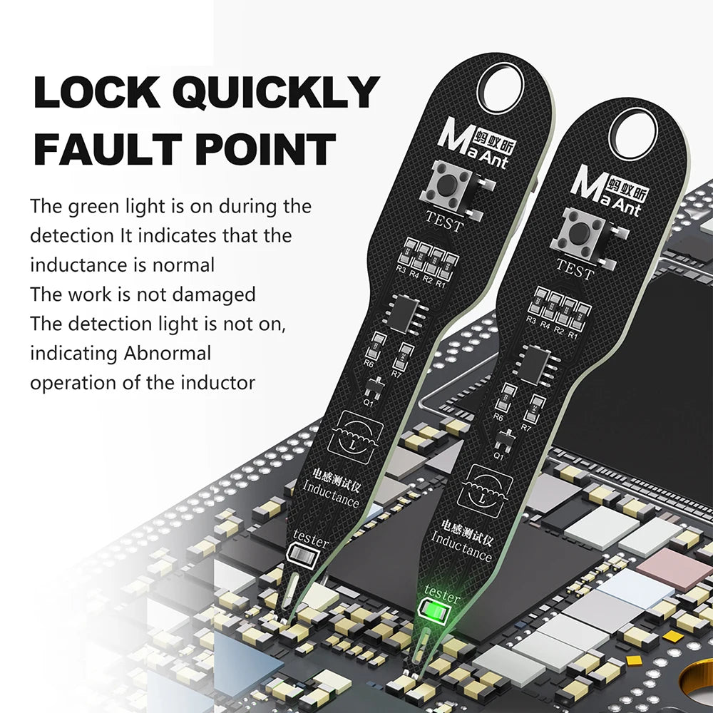 Inductance Tester – Motherboard Coil & Inductor Fault Detector