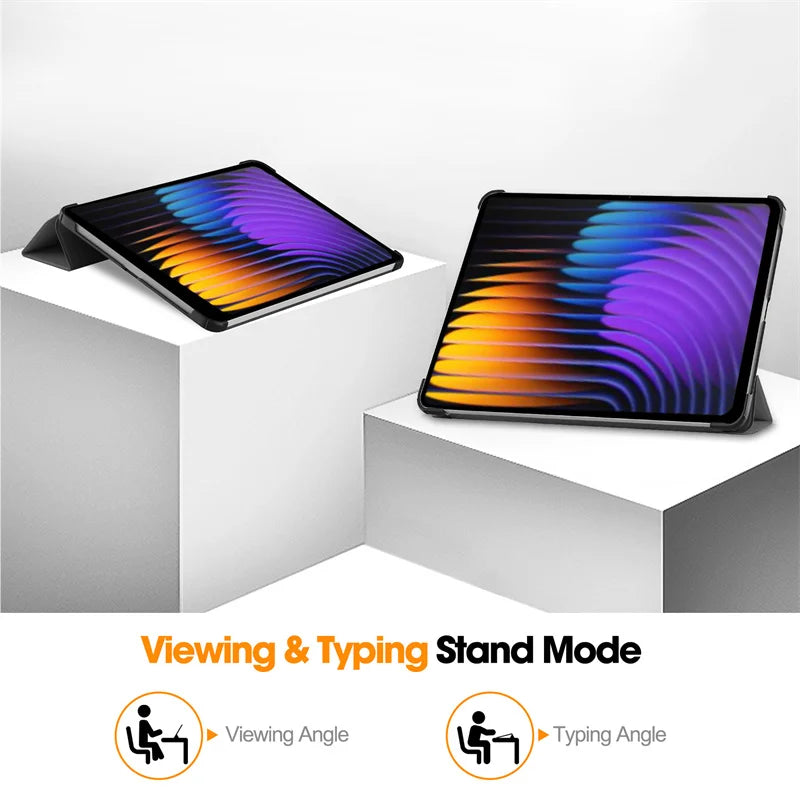 Xiaomi Pad 8 / Pad 8 Pro 11.2" Tri-Fold PU Leather Stand Case