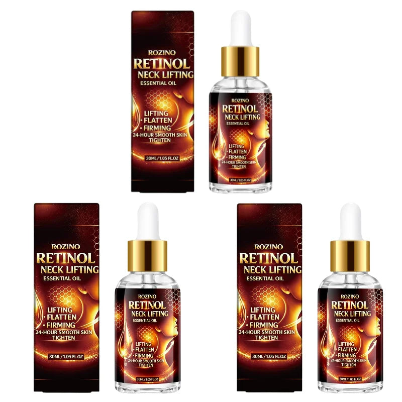 ROZINO Retinol Neck Smoothing Essence Oil | 30ml Serum
