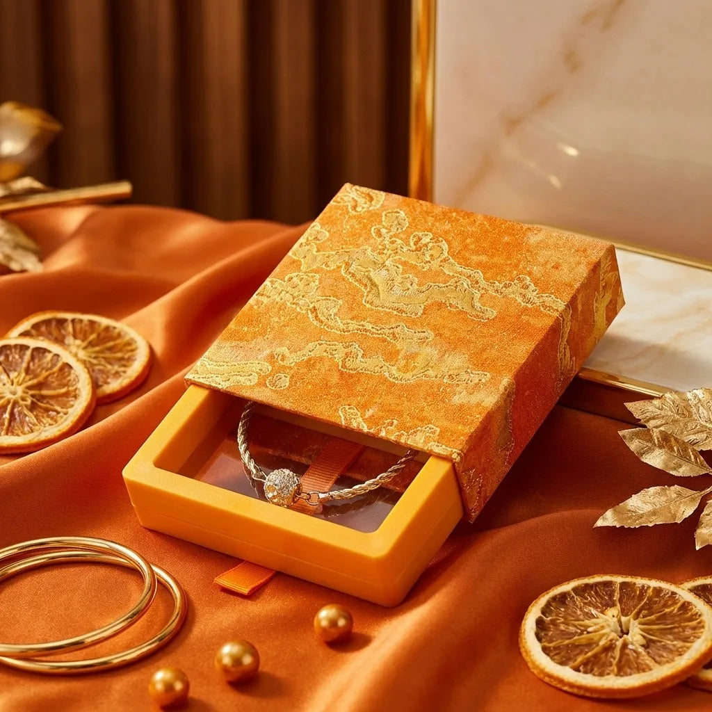 Pull-Out Floating Drawer Jewelry Box Organizer | Rings & Necklaces