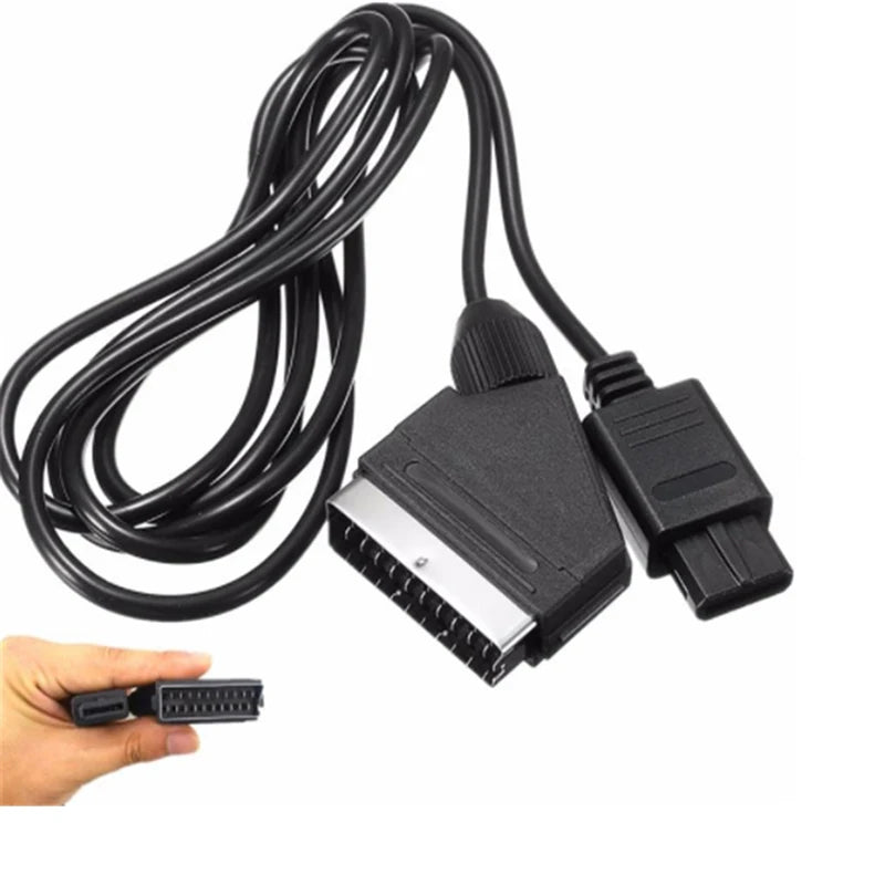 RGB SCART AV Cable 1.8M – N64, GameCube & Super Famicom NTSC