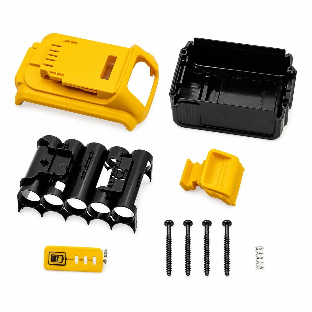 20V Battery Replacement Shell Kit for DeWalt DCB200 DCB201 DCB203