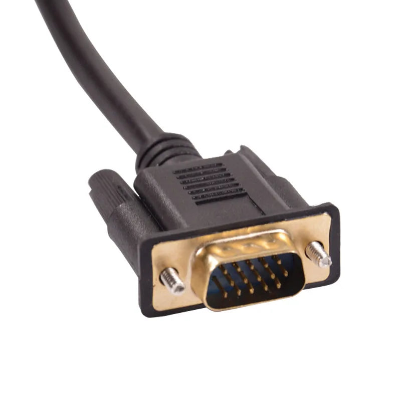 VGA to 3RCA AV Cable 1.5M Gold Plated with Magnetic Ring