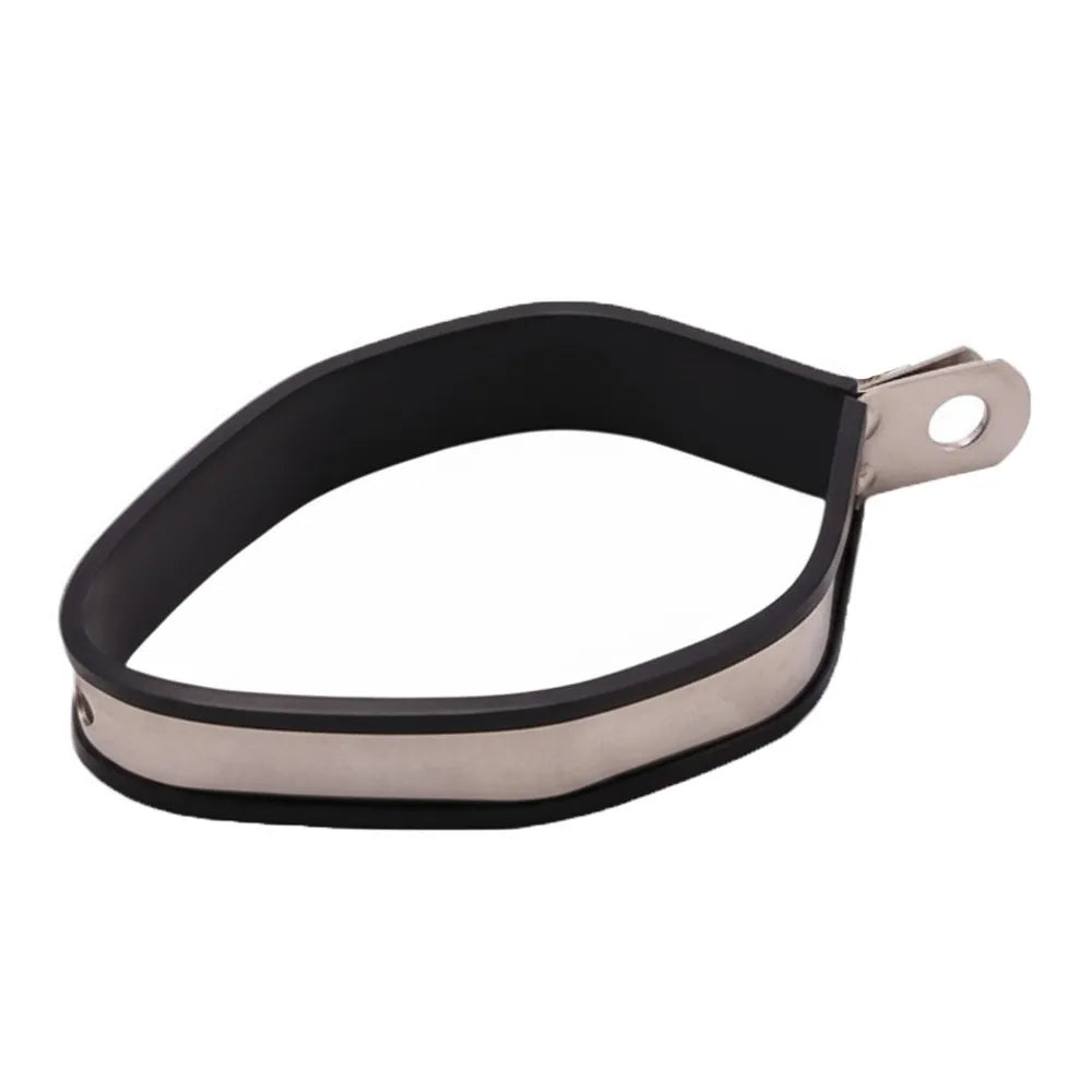 Universal Motorcycle Exhaust Clamp Fixed Ring Support Bracket