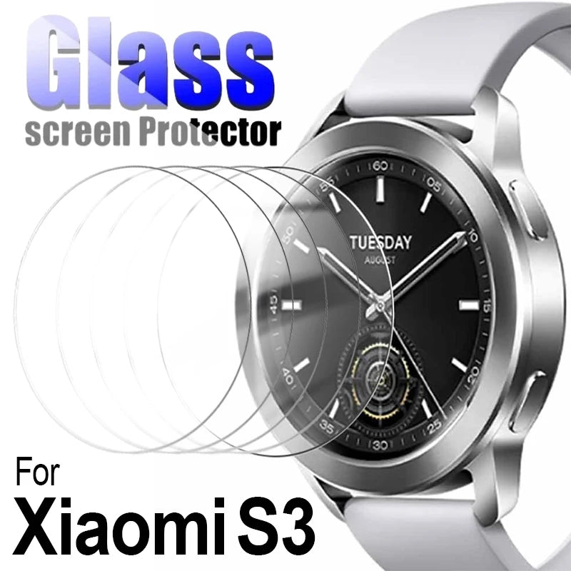 Xiaomi Watch S3 Tempered Glass Screen Protector – HD Clear