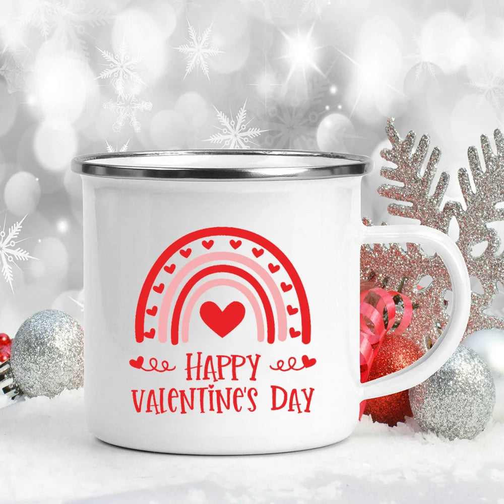 "You Make Me Melt" Enamel Mug – Valentine's Day Gift