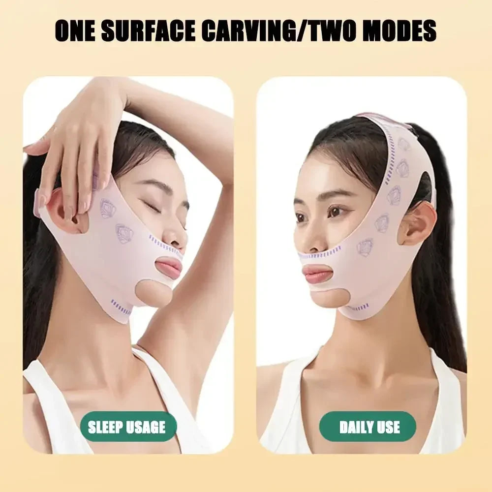 V-Line Face Lifting Mask – Chin & Cheek Contouring Strap