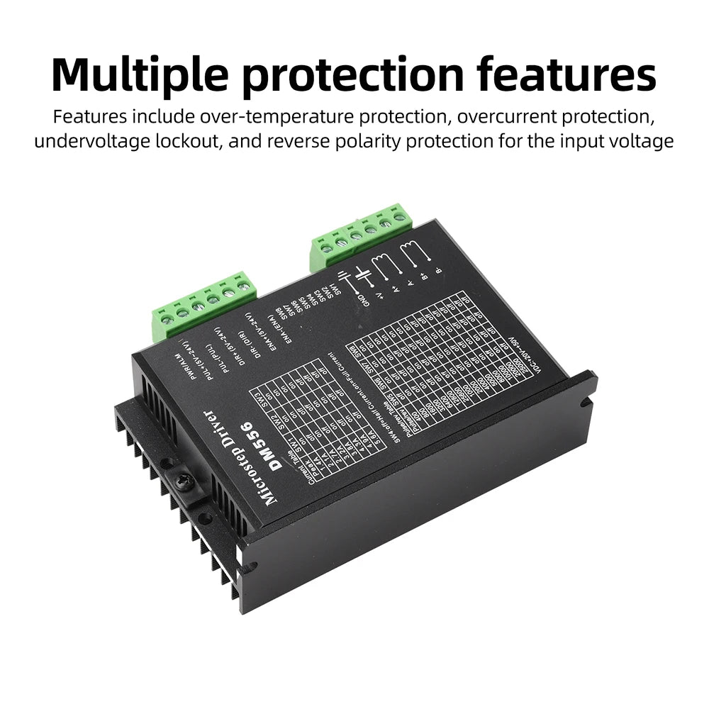 DM542/DM556 DSP Digital Stepper Motor Driver 20–50V 4.2A