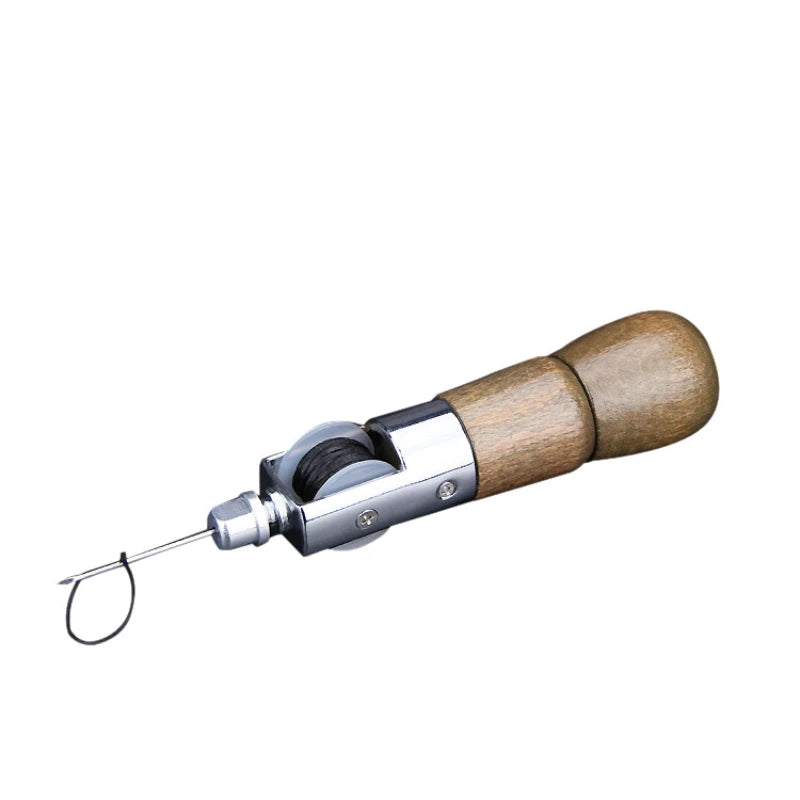DIY Leather Hand Stitcher – Waxed Thread Edge Sewing Tool