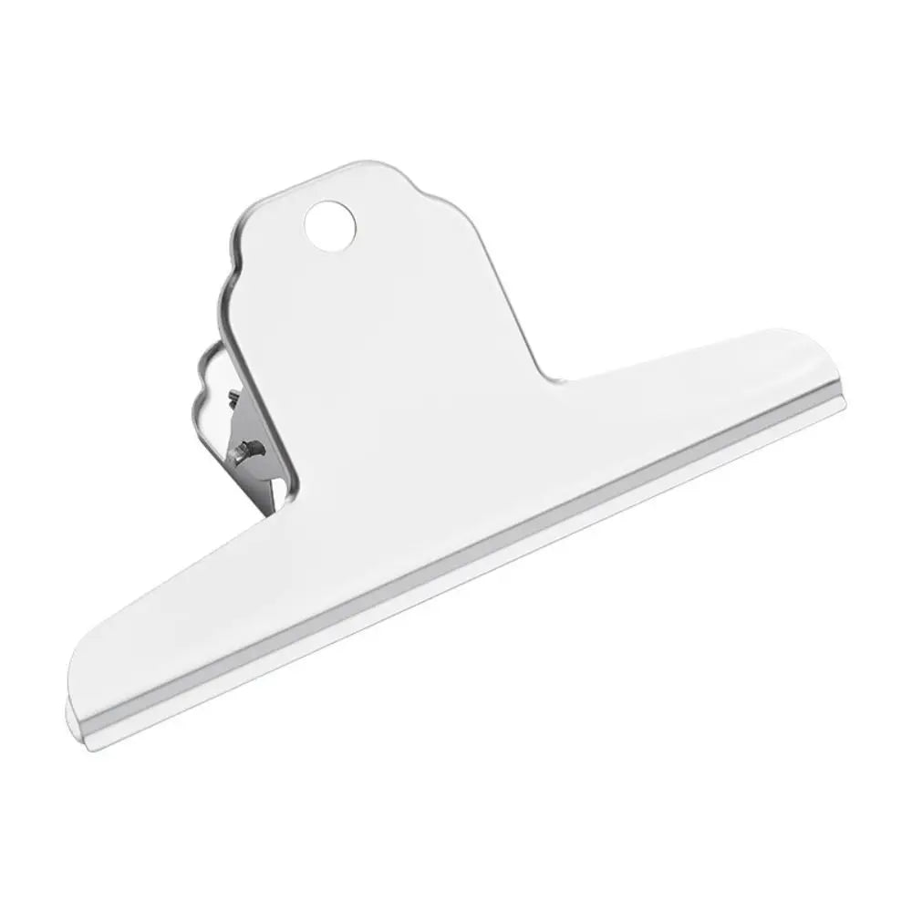 Stainless Steel Metal Binder Clips – Multi-Size Round/Flat/Mountain