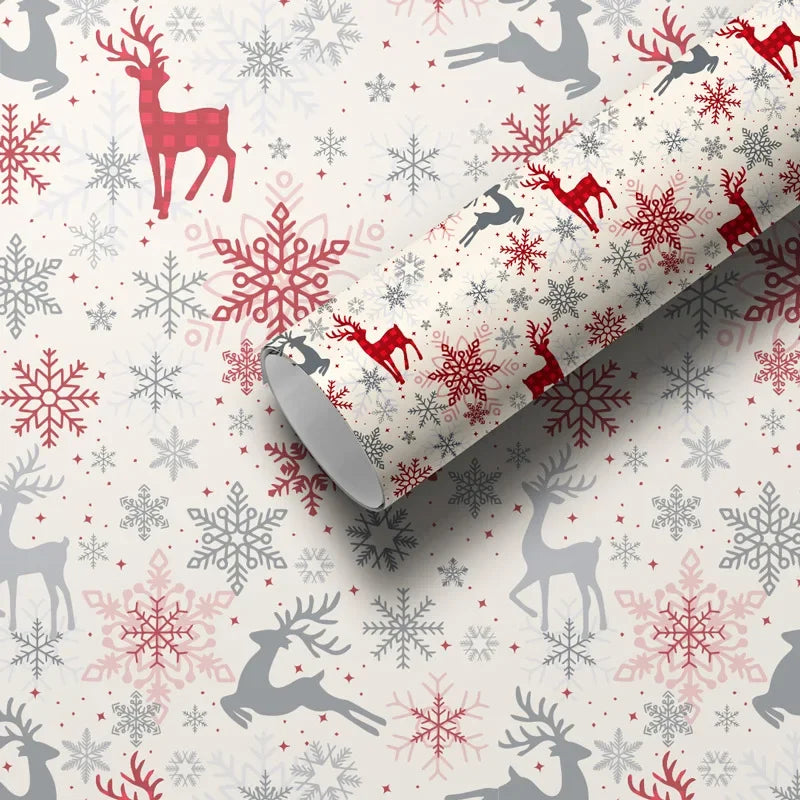 Christmas Wrapping Paper 50x70cm – Festive Holiday Gift Wrap