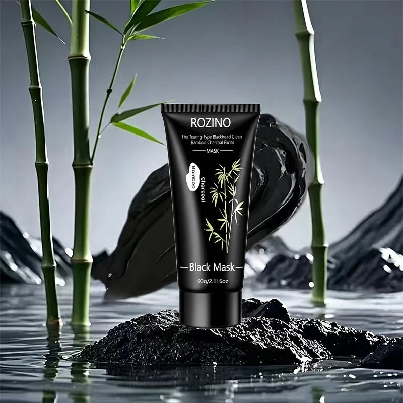 ROZINO Bamboo Charcoal Peel-Off Mask 60g – Deep Pore Cleanser