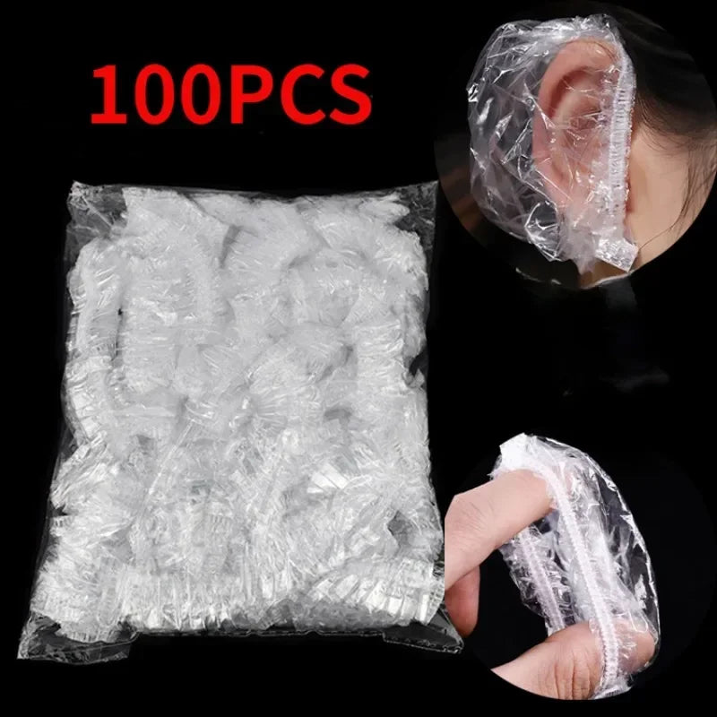 Disposable Ear Covers for Hair Dyeing & Shower – 50/100 Pcs