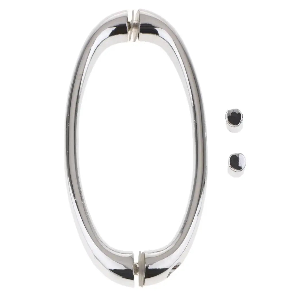 Zinc Alloy Glass Door Handle – Skid-Resistant Shower Pull