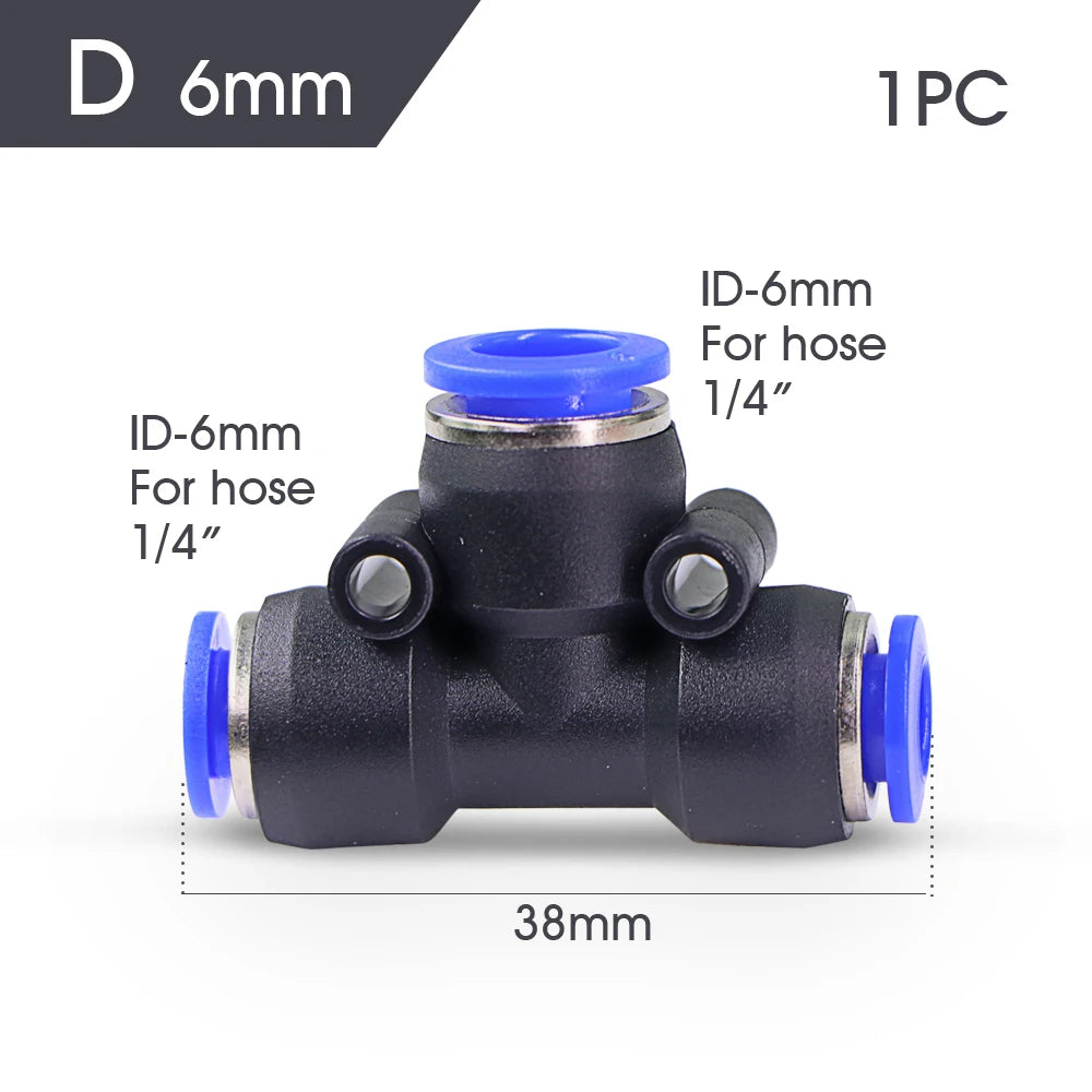 Garden Misting Atomization System – 6mm Hose Connectors