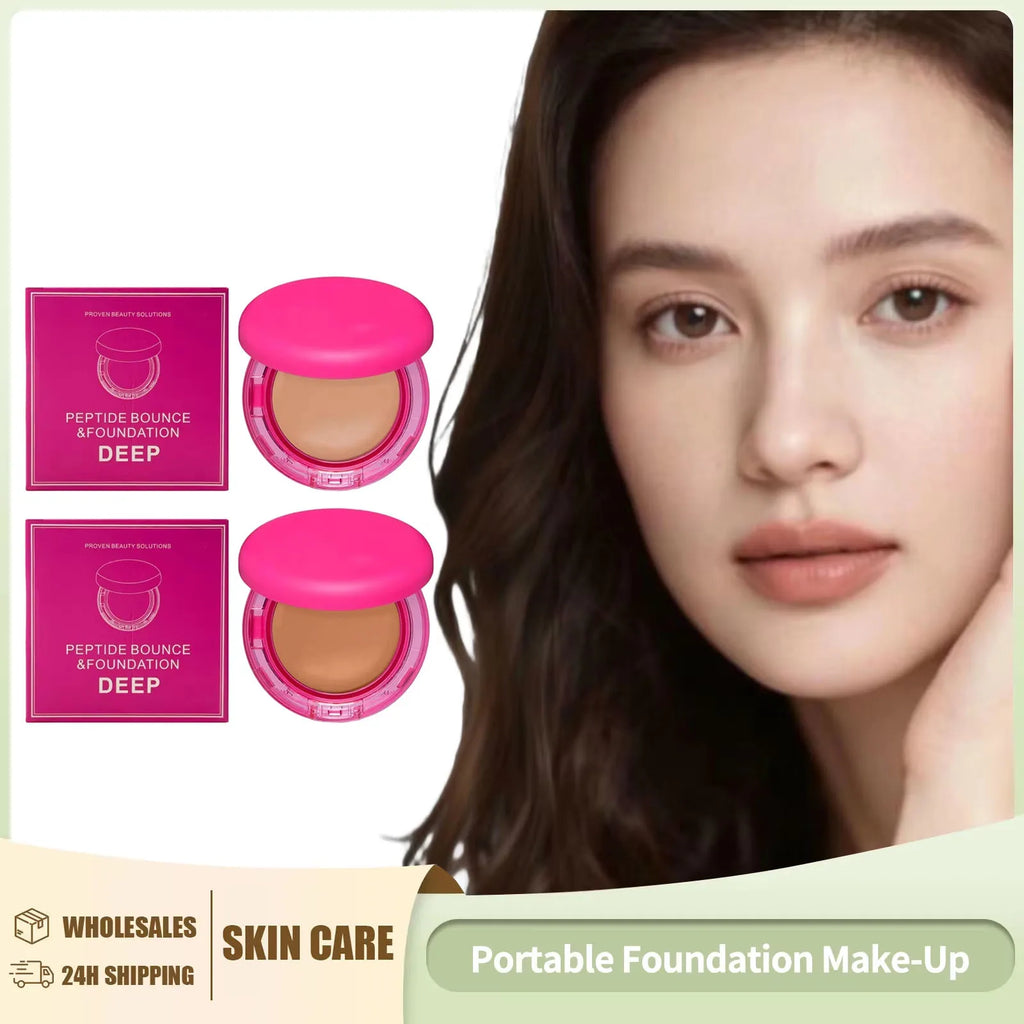 Peptide Foundation Cream – Full Coverage, Hydrating & Oil-Control