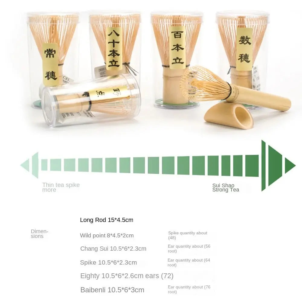 Bamboo Matcha Whisk Chasen – Japanese Tea Ceremony Set