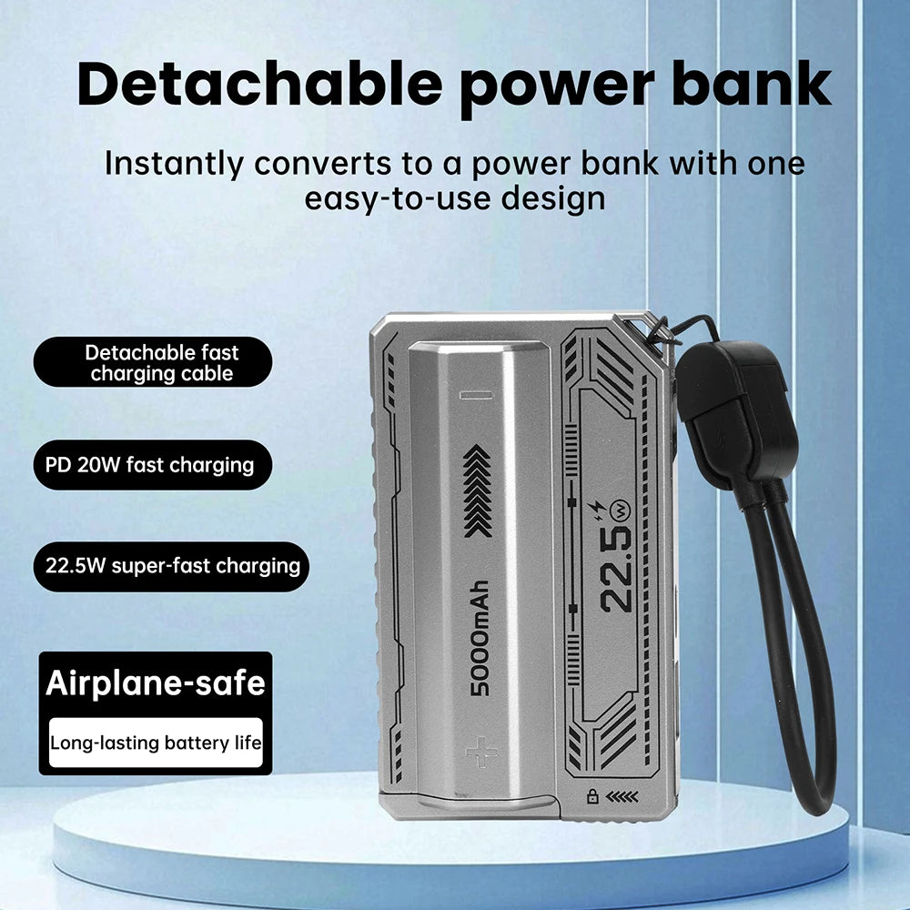 PD 20W DIY 21700 Power Bank Case – Solder-Free Fast Charge