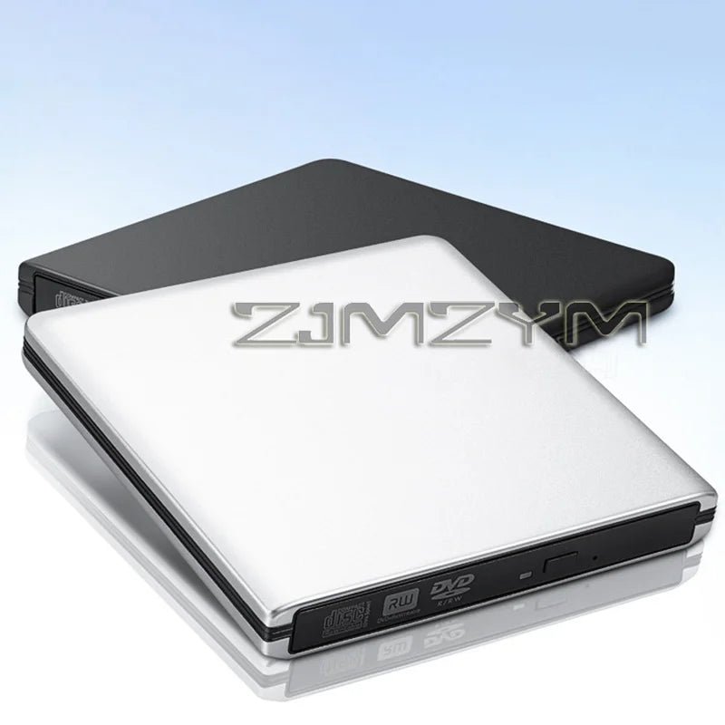 USB 3.0 External DVD Burner & CD-RW Drive for Mac & PC