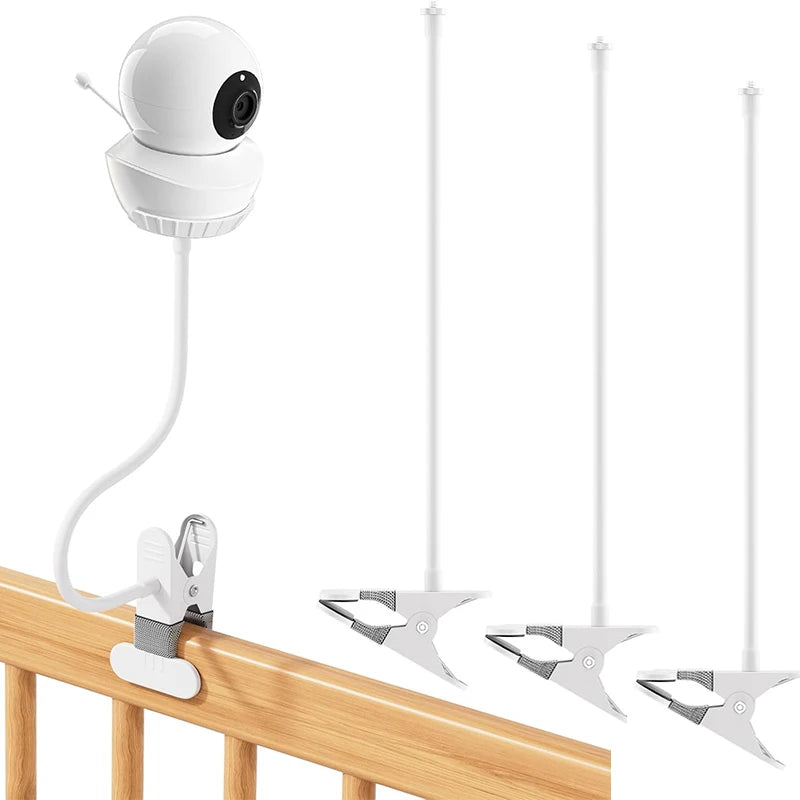 41cm Bendable Baby Monitor Holder Clip | 1/4" Camera Mount