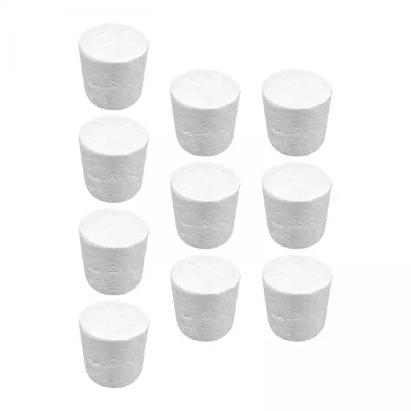 White Craft Foam Cylinders – DIY Arts & Party Supplies 2-Pack