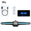Solar LED Car Warning Light – Ice Blue Ambient Strip IP68
