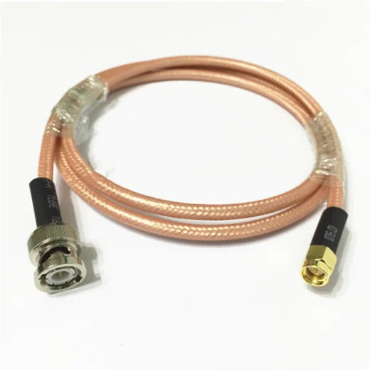 RG400 SMA Male to BNC Male 50 Ohm Low Loss RF Coaxial Cable