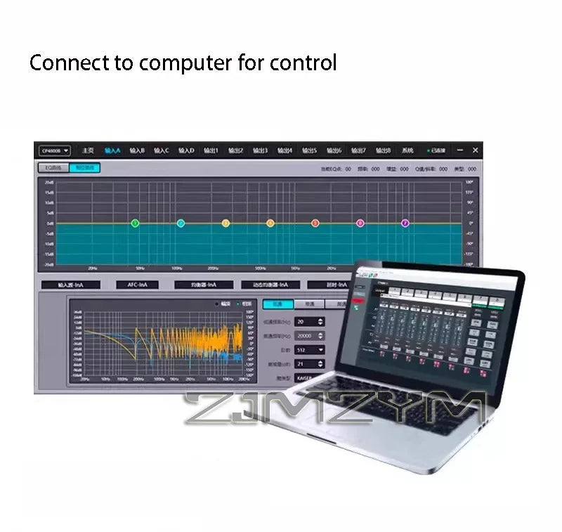 CX4800 Audio Processor Delay Equalizer | Computer Control
