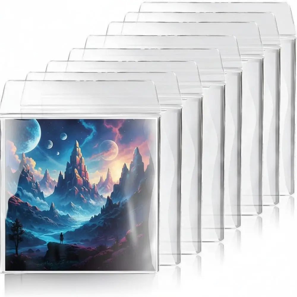 Resealable PVC Vinyl Record Sleeves – 7, 10 & 12 Inch LP Covers