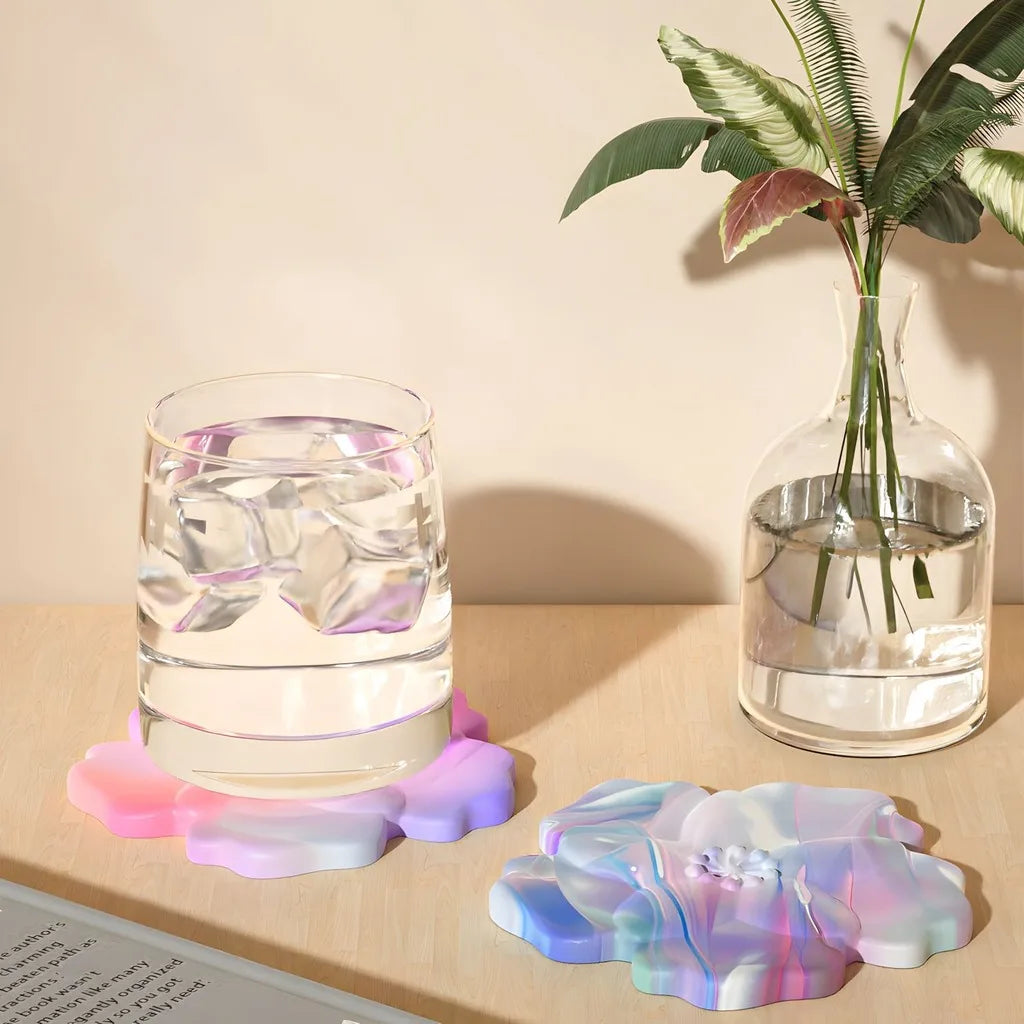Flower Silicone Resin Mold Set – Coaster & Storage Box DIY
