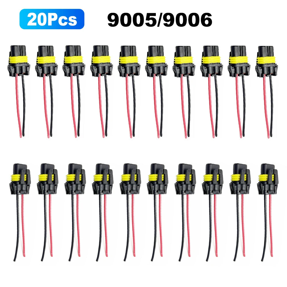 H1 1-to-2 Conversion Cable for Automotive LED Fog Light Socket