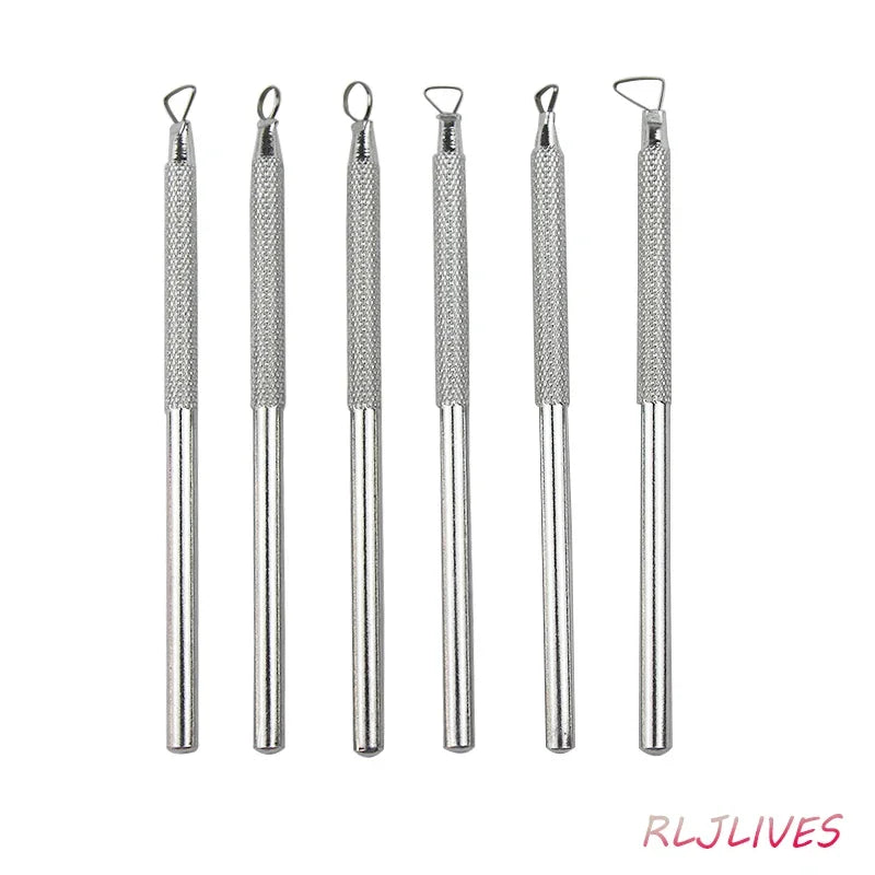 6-Piece Clay Sculpting & Pottery Modeling Tool Set – Aluminum