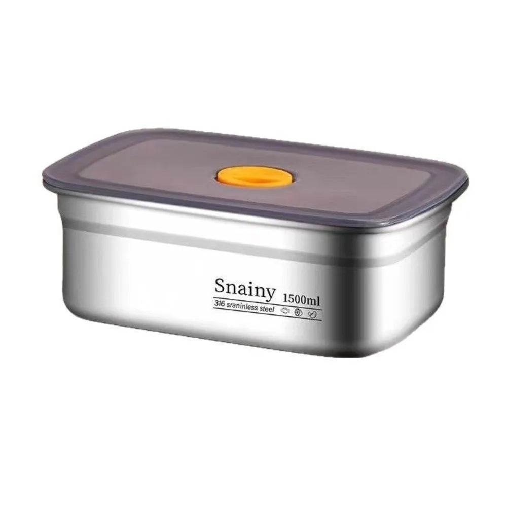 Stainless Steel Leak-Proof Bento Lunch Box – 3 Sizes