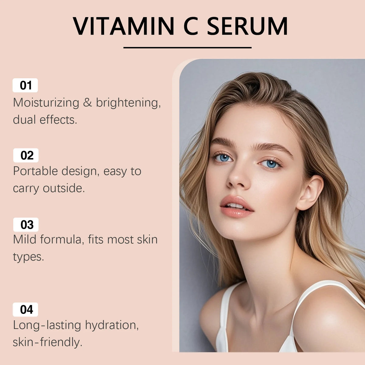 Hoygi Vitamin C Face Serum – Brightening & Hydrating Essence