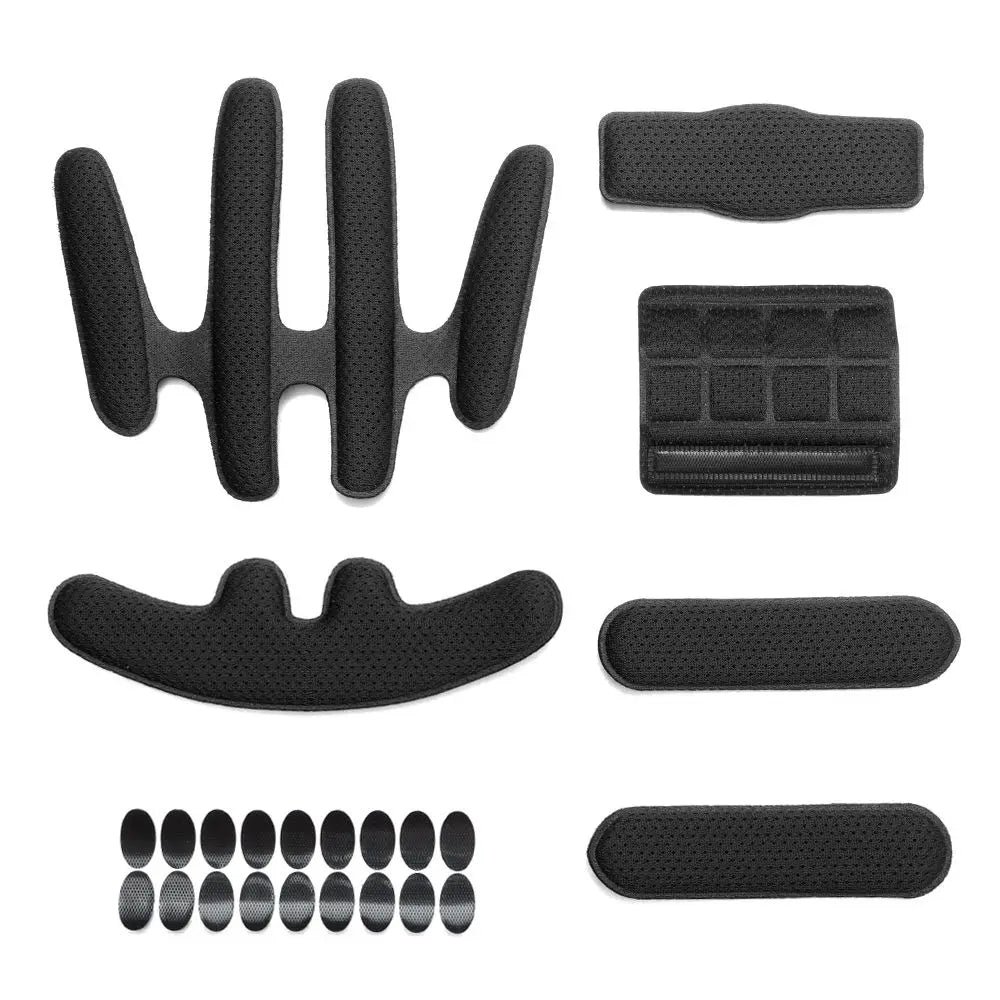 24-Piece Universal Helmet Padding Kit – Foam Replacement Pads