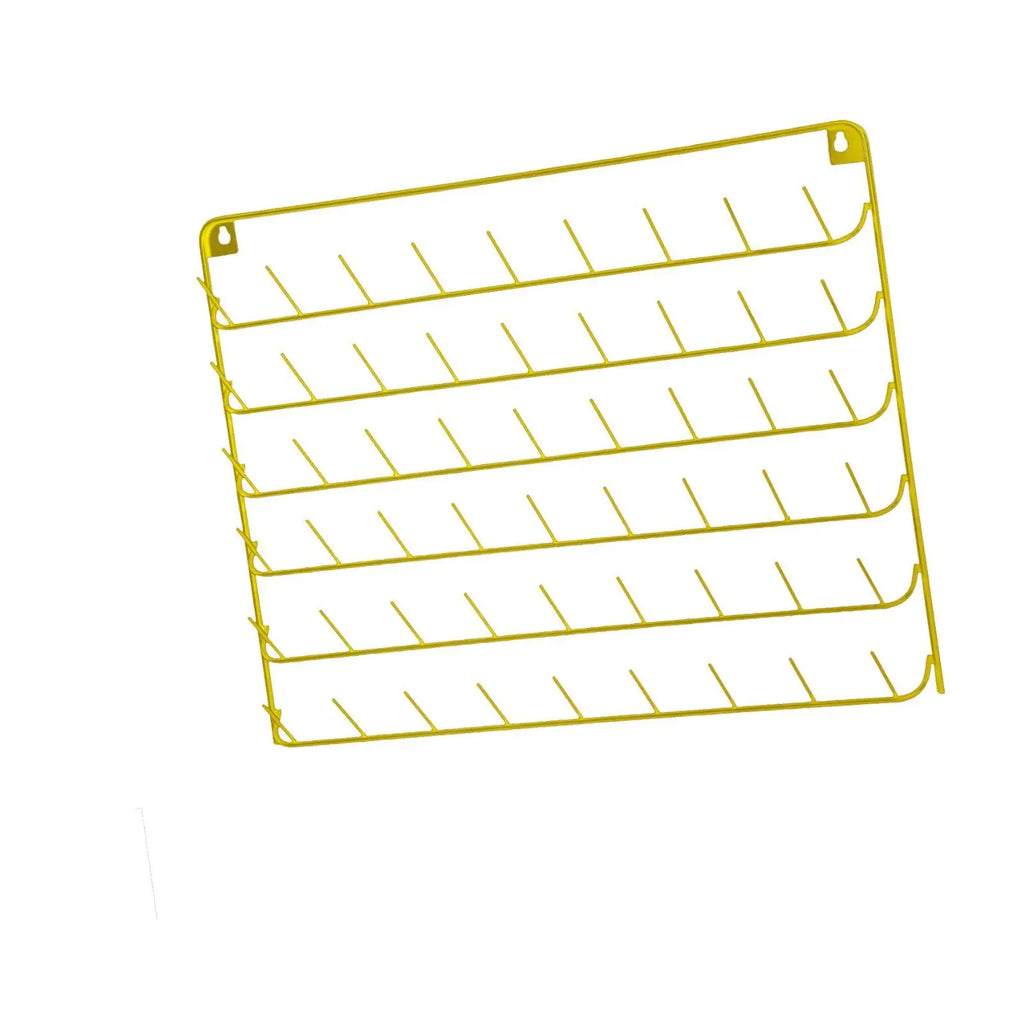 Wall Mounted Thread Spool Rack – 54-Spool Iron Organizer