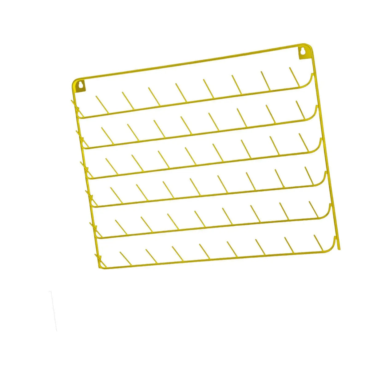 Wall Mounted Thread Spool Rack – 54-Spool Iron Organizer