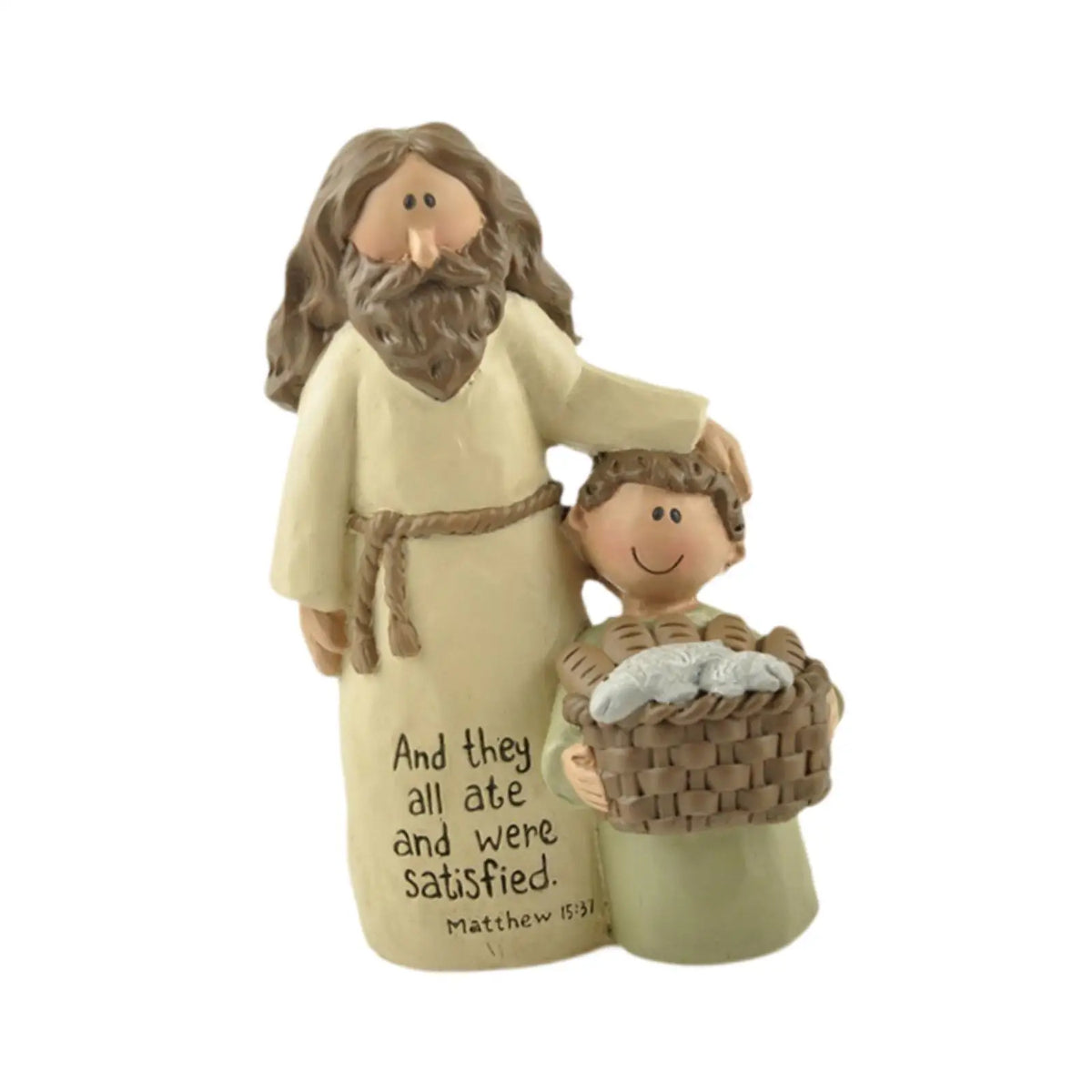 Jesus with Children Resin Figurine | Catholic Collectible Statue