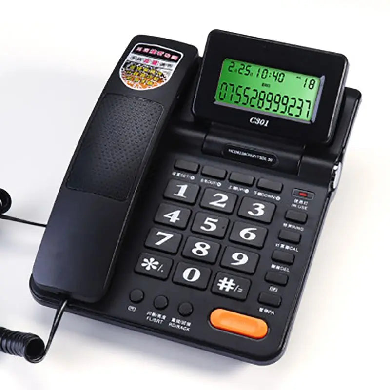 Big Button Corded Telephone – Caller ID & Backlit Display