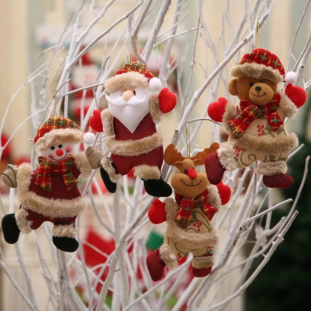 Teddy Bear Christmas Tree Pendant 13x18cm | Holiday Décor