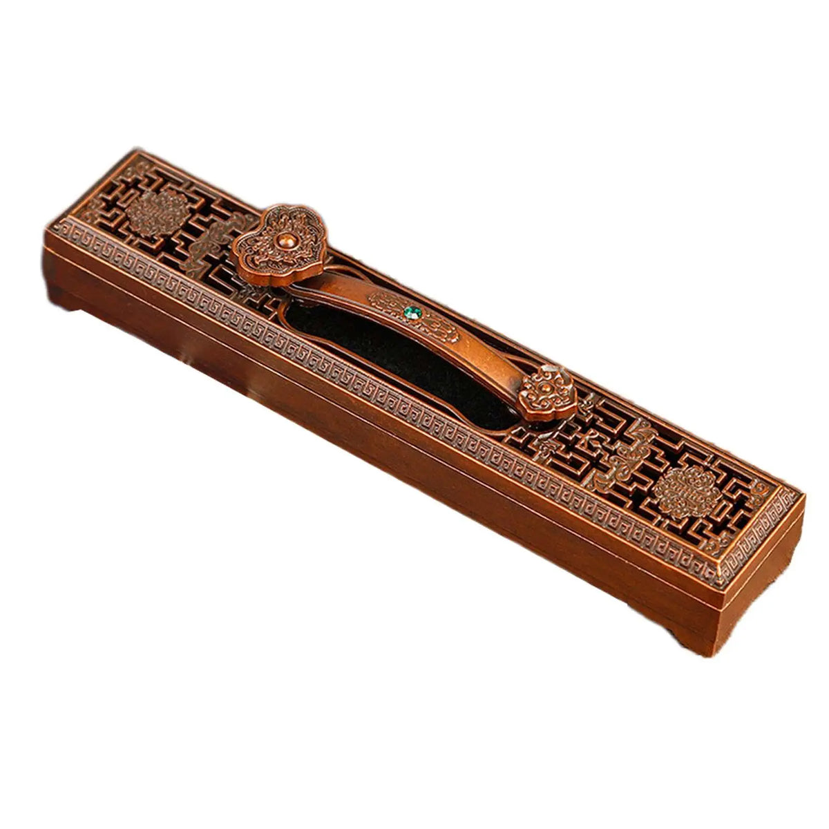 Kesoto Metal Incense Burner Box & Stick Holder for Spa