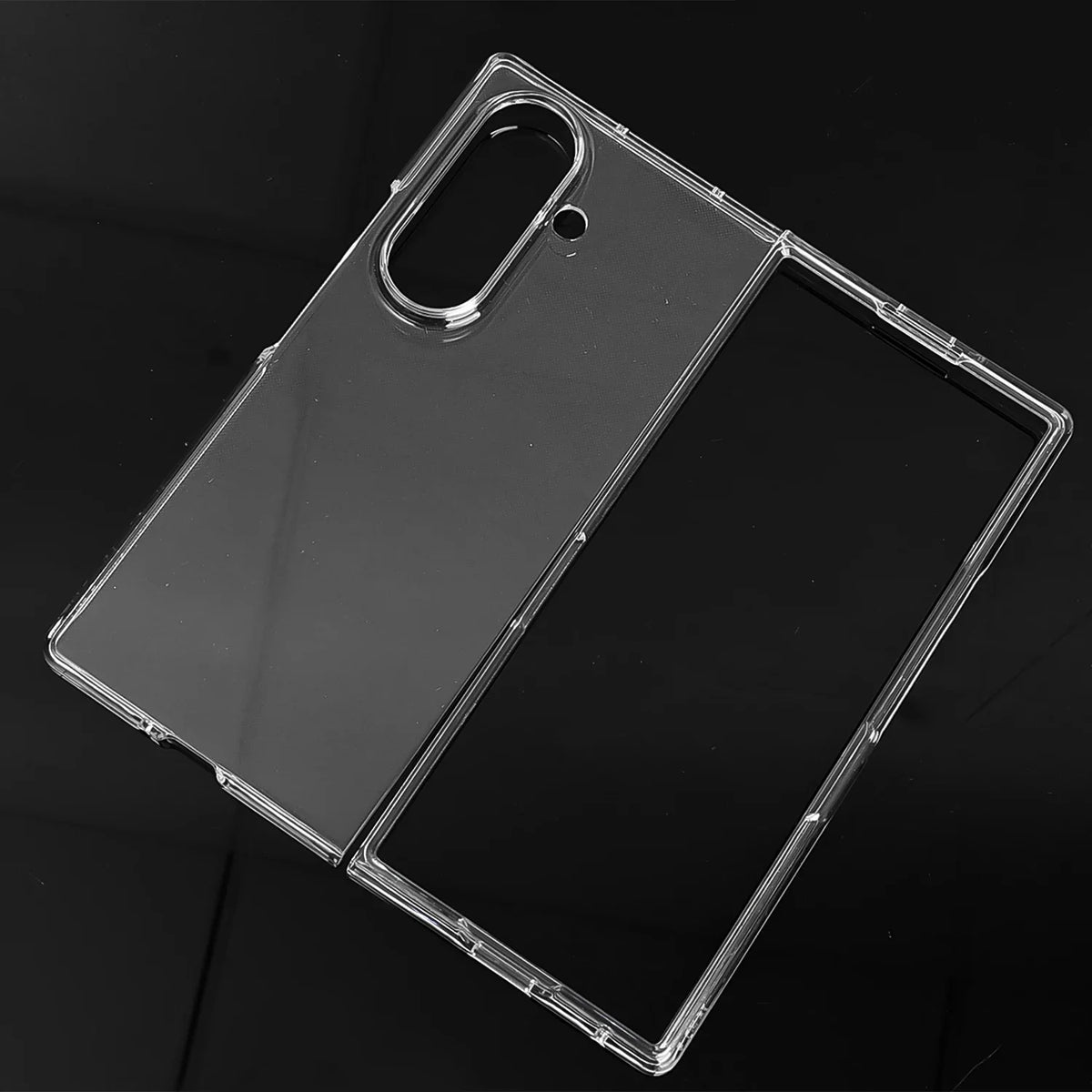 Clear Shockproof PC Case for Samsung Galaxy Z Fold 7