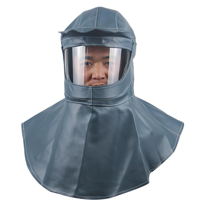 Sandblasting Hood Cap – Dust & Wind Protective Face Shawl