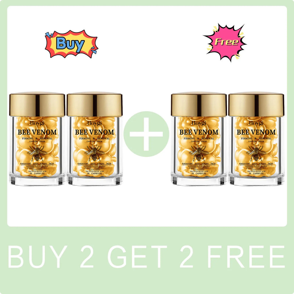 Hoygi Bee Venom Firming Essence Capsules – 20pcs Face Serum