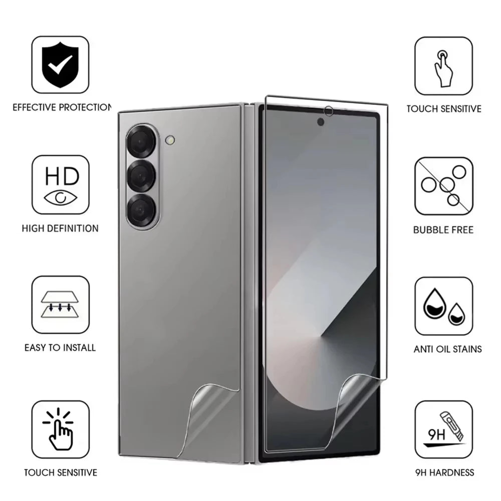3-in-1 Hydrogel Screen Protector for Samsung Galaxy Z Fold & Flip